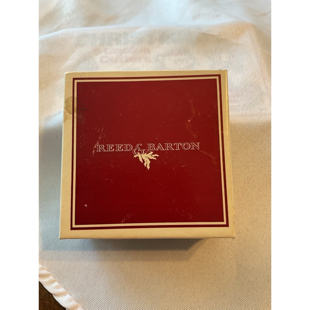 Reed & Barton Silver Plated Nativity Bell Shepherd  Wiseman